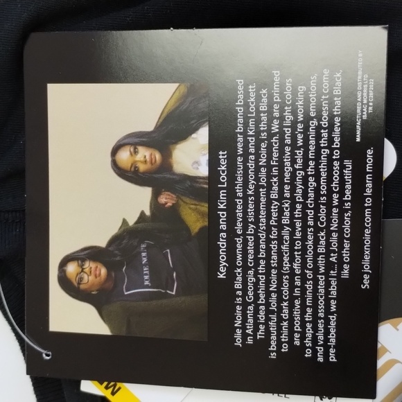 Jolie Noire Large Women's Black Is Beautiful Graphic Print Short Sleeve Tee - Picture 7 of 10